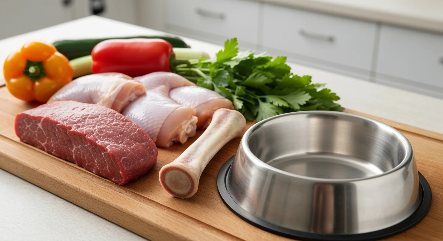 BARF et ration ménagère pour chien : avantages et précautions